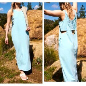 Free People Women's Sz Extra Small Movement Hot Shot Twist Back Maxi Dress